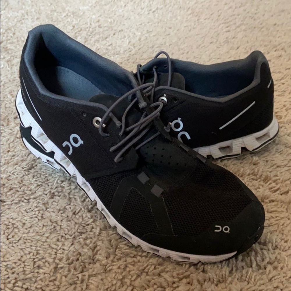 On cloud running shoes